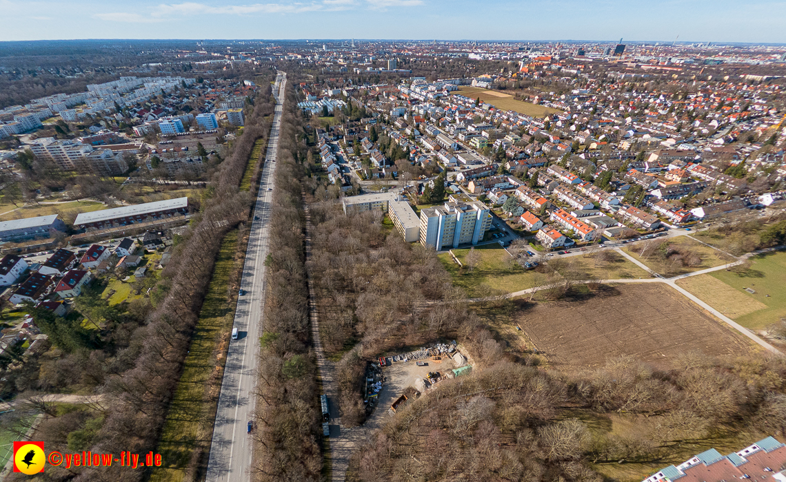 20.02.2023 - Baustelle zur Grundschule am Strehleranger in Neuperlach